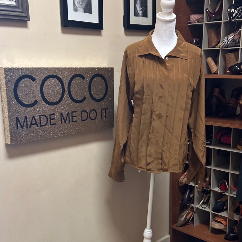 Brown Long Sleeve Shirt